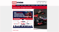 Desktop Screenshot of mediasports.de