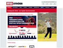 Tablet Screenshot of mediasports.de